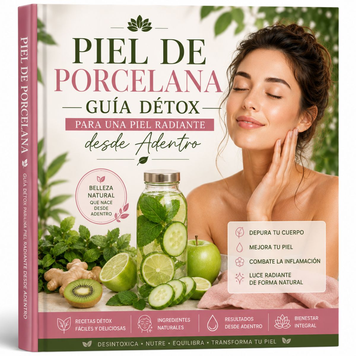 Piel de Porcelana Guía Détox para una Piel Radiante desde Adentro: Tu piel habla por ti.