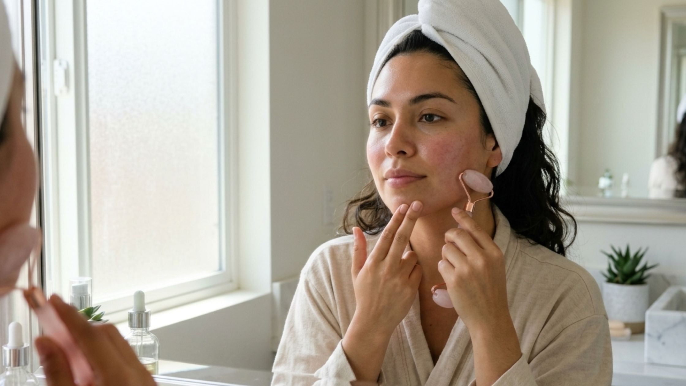 Drenaje linfático facial en casa: la rutina que reduce la hinchazón y devuelve el contorno a tu rostro