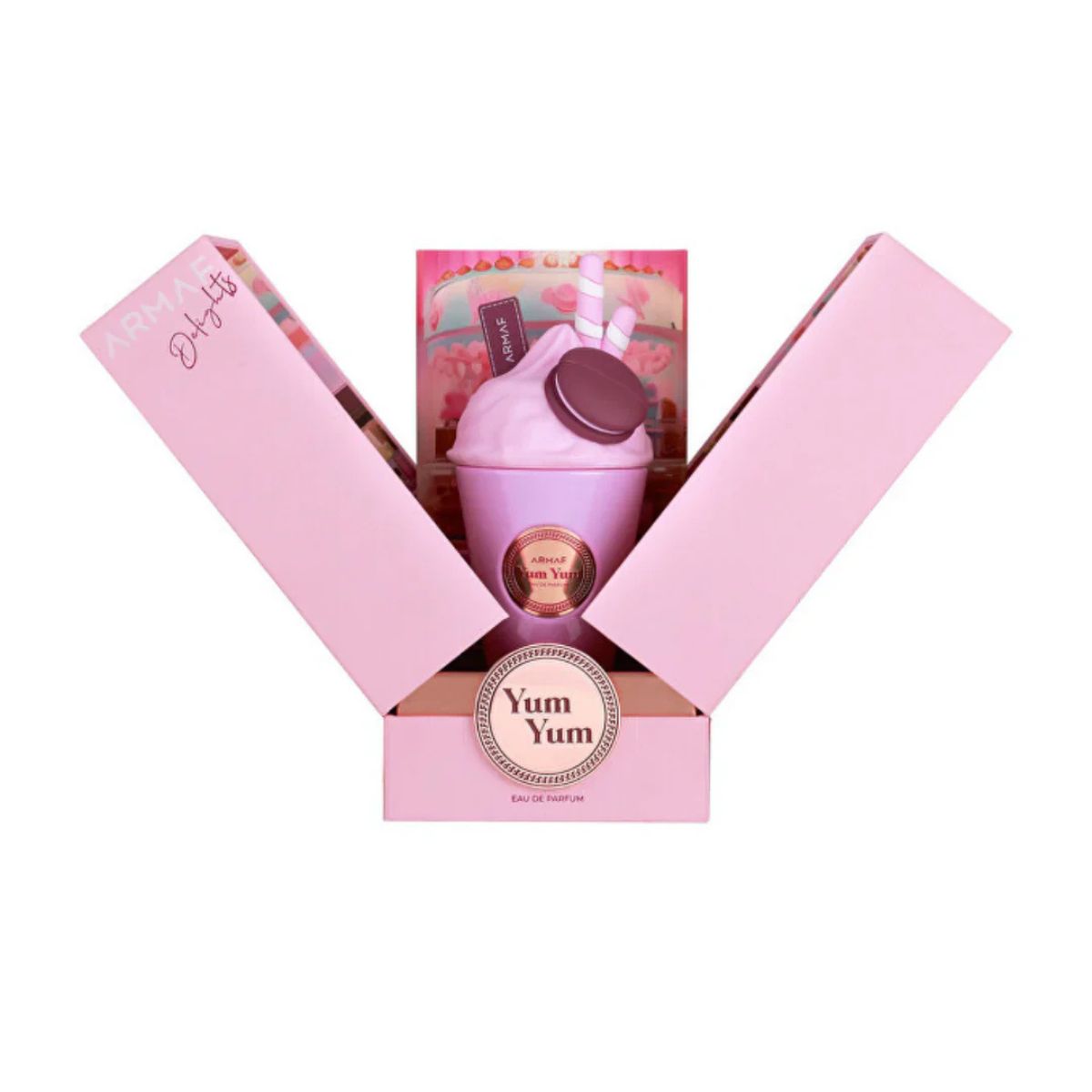 Perfume Armaf Yum Yum EDP frutal gourmand femenino frutos rojos almizcle dulce Colombia