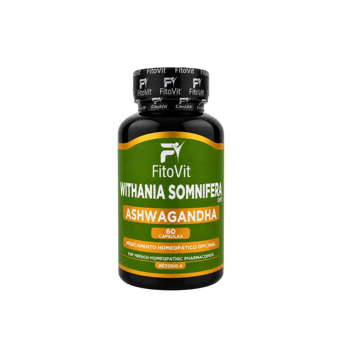 Ashwagandha FitoVit 500 mg • 60 Cápsulas • Adaptogen para el Estrés y el Descanso