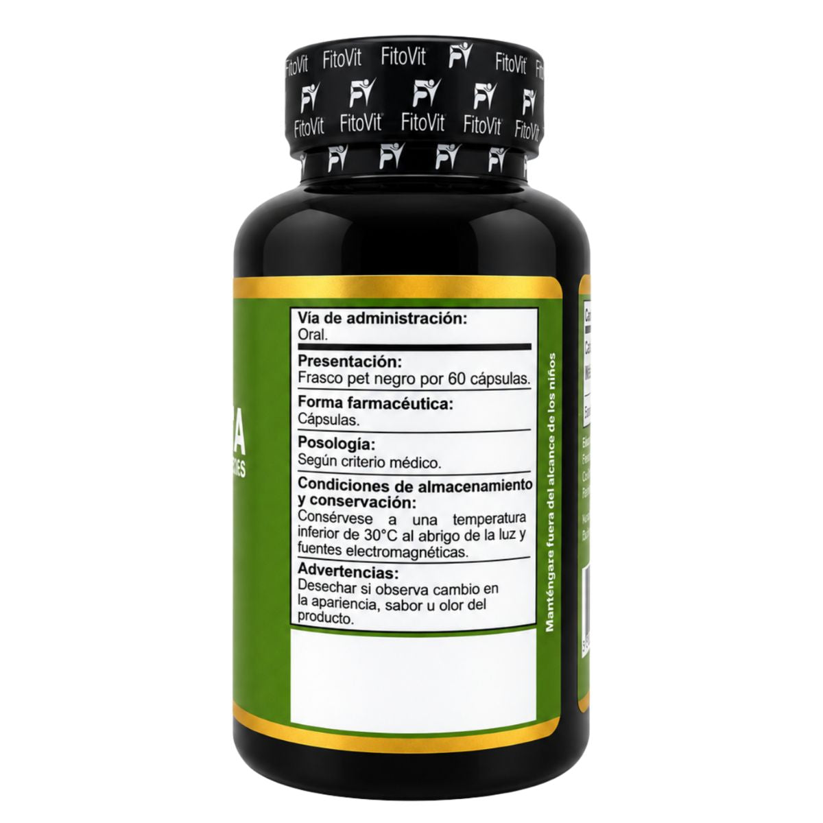 Ashwagandha FitoVit 500 mg • 60 Cápsulas • Adaptogen para el Estrés y el Descanso