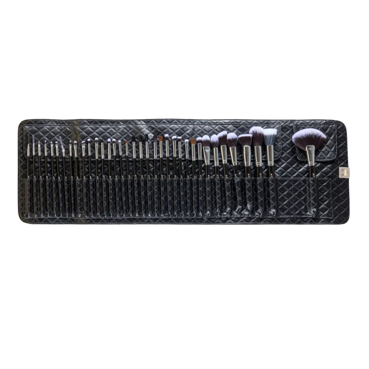 Kit profesional de 36 brochas de maquillaje Black Pro Atenea