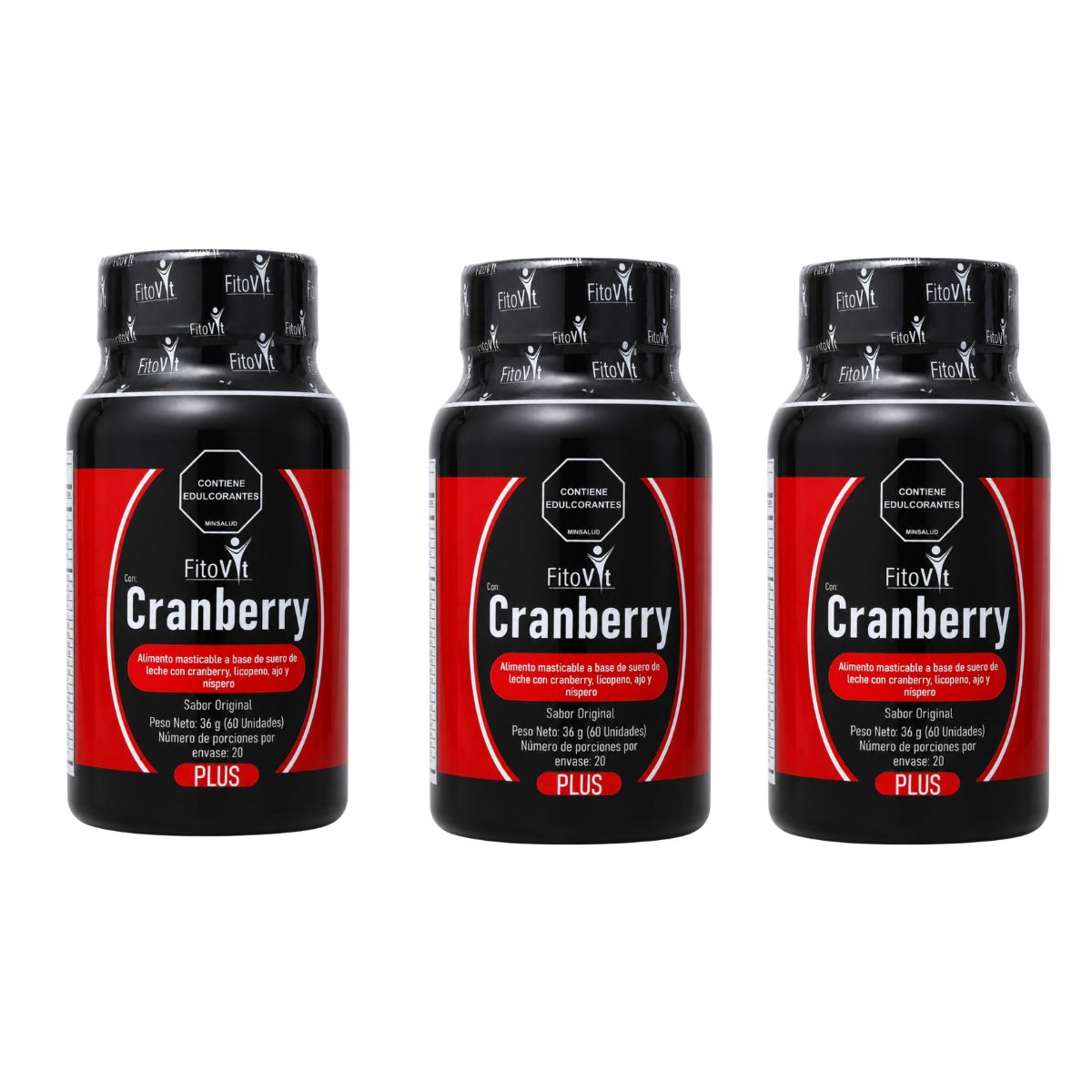 Cranberry FitoVit x60 capsulas arandano rojo salud urinaria antioxidante suplemento Colombia