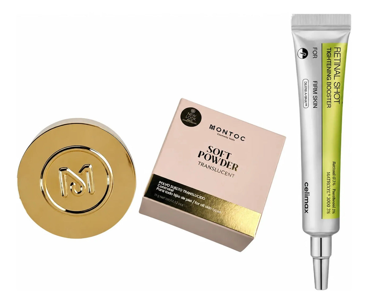 Celimax Retinal Shot Antiedad Polvos Sueltos Traslúcido 35g