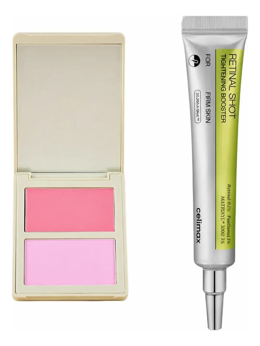 Celimax Retinal Shot Antiedad Rubor Doble Crema Polvo