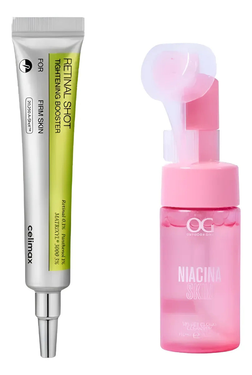 Celimax Retinal Shot Tightening Antiedad Espuma Facial Limpiador