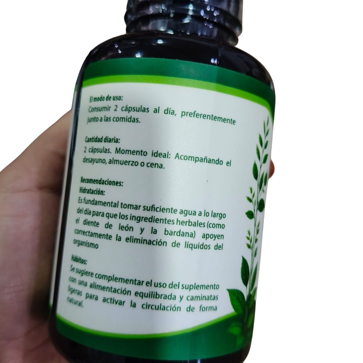 Linfovit Drenaje Linfático x60 Cápsulas Vegetales con Extractos de Plantas - Envío Gratis