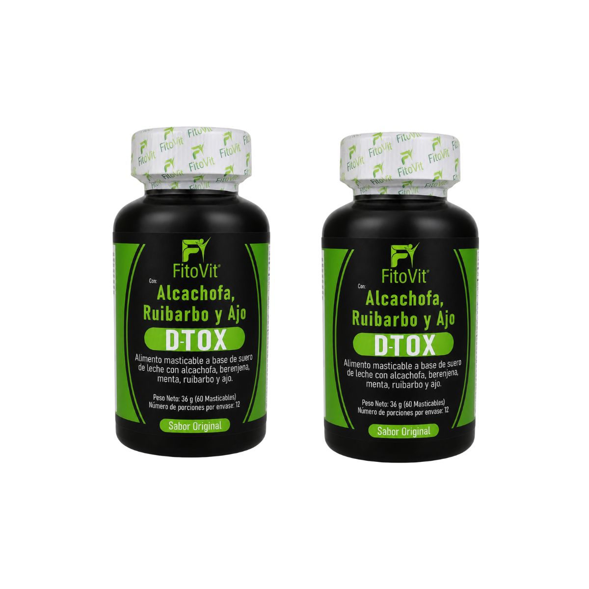 D-Tox x60 Cápsulas FitoVit: Depurativo Natural Hígado · Riñón · Digestión