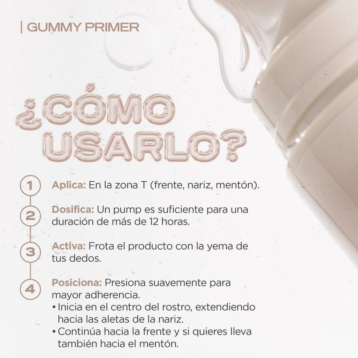 Rubores Paleta Atenea Primer Con Niacinamida Control Poros