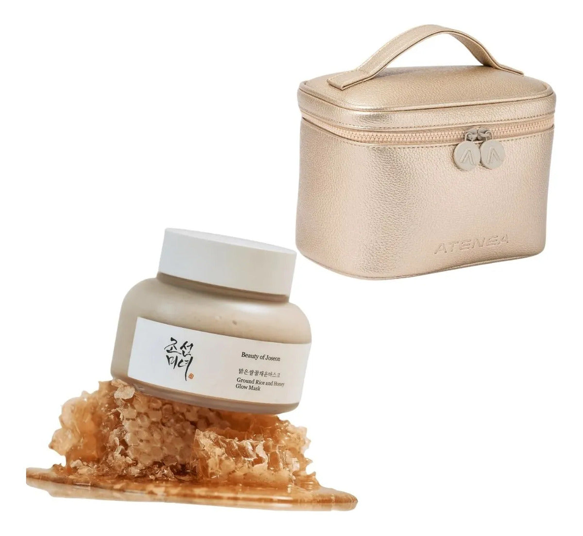 Mascarilla Arroz Exfoliante Facial Cosmetiquera Gold