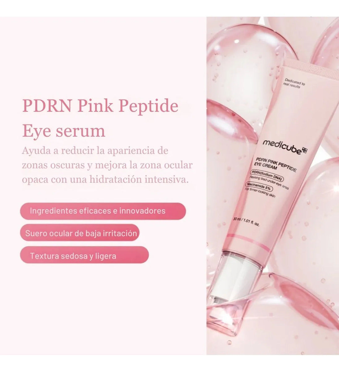 Mascarilla Arroz Exfoliante Facial Contorno De Ojos Pdrn