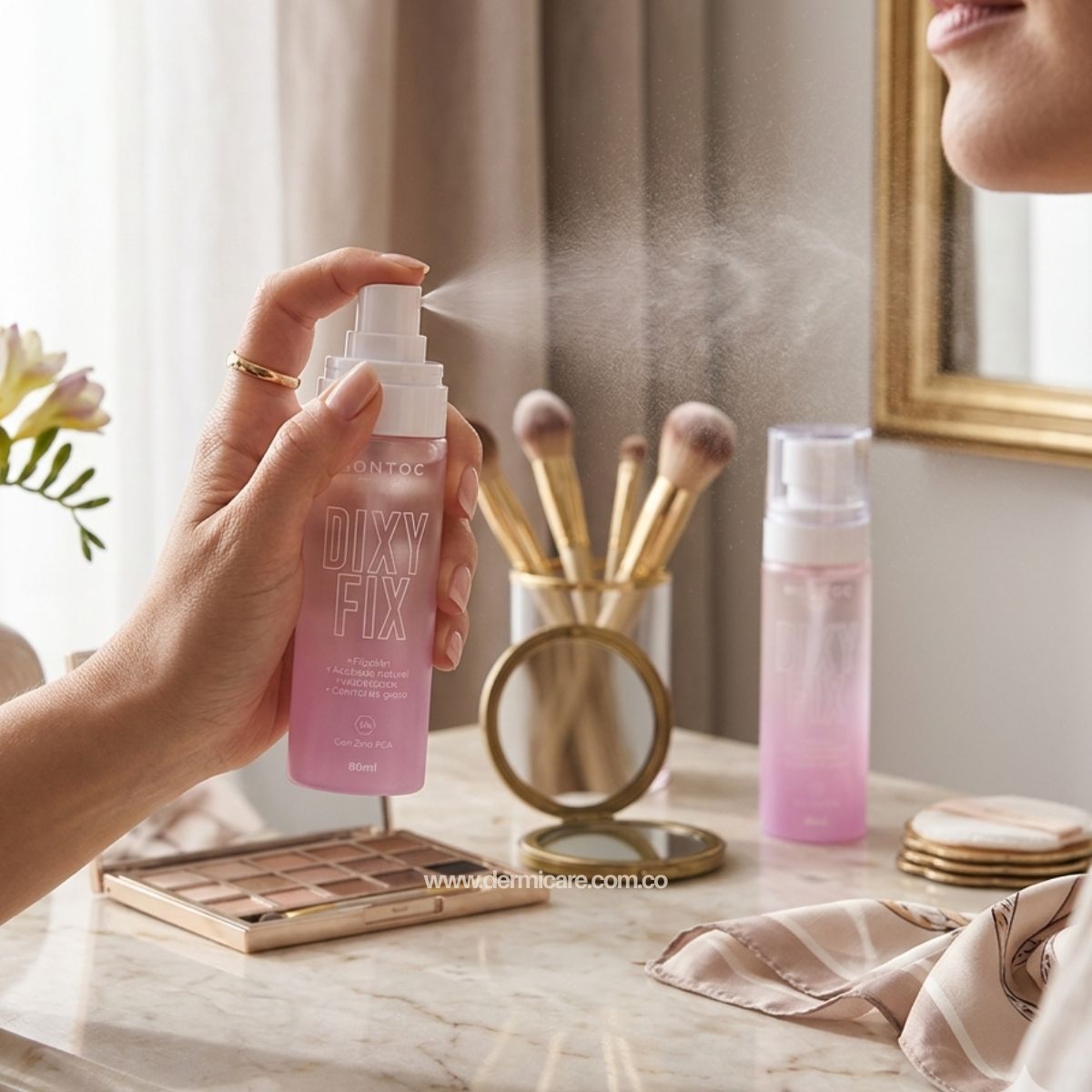 Montoc Fijador De Maquillaje: Secretos detrás del maquillaje duradero