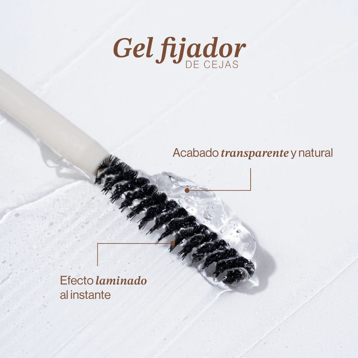 Gel fijador de cejas Atenea efecto laminado - Maquillaje profesional