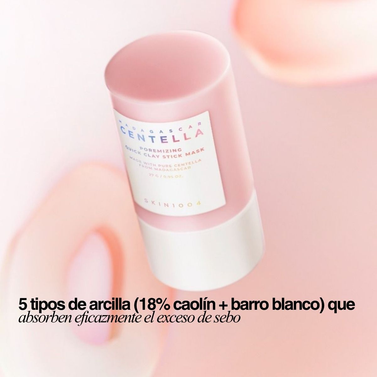 mascarilla de arcilla en barra Skin1004 para limpiar poros y reducir puntos negros