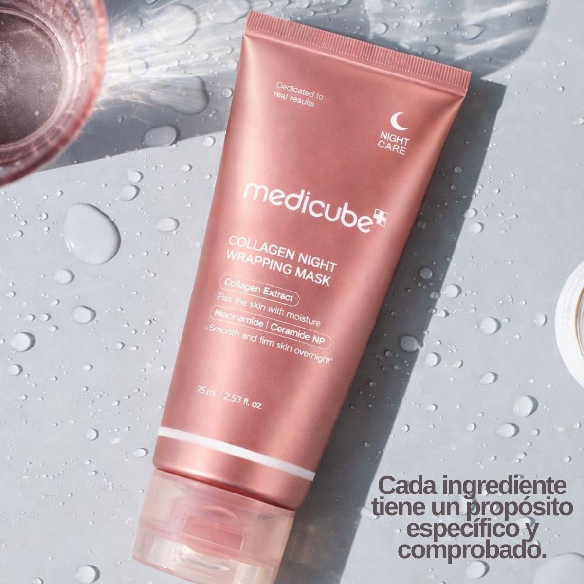 Collagen Night Wrapping Mask Medicube mascarilla nocturna coreana de colágeno