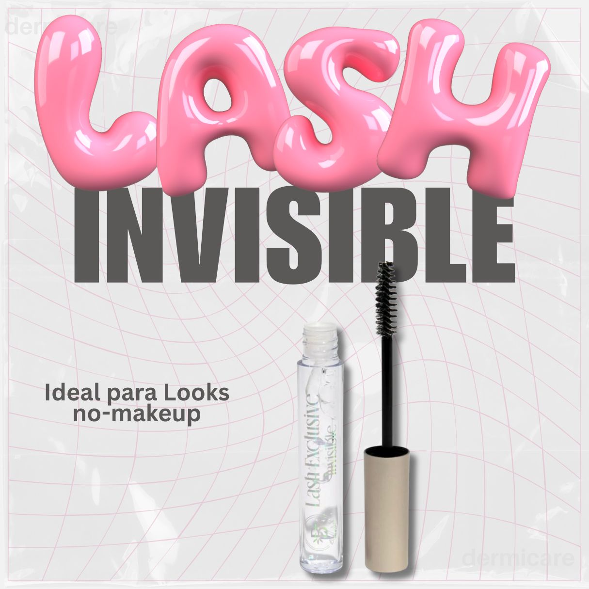 Pestañina transparente Lash Invisible de Bloomshell con colágeno
