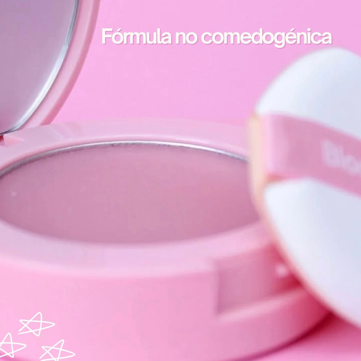 Polvo Matificante Oil Control de Bloomshell - Control de Brillo y Poros