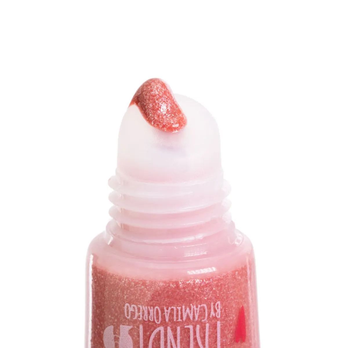 Rubor en polvo y gloss labial color rosado Trendy Kit de maquillaje