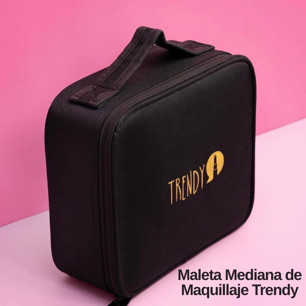 Neceser Trendy mediano organizadora de maquillaje y cosméticos color