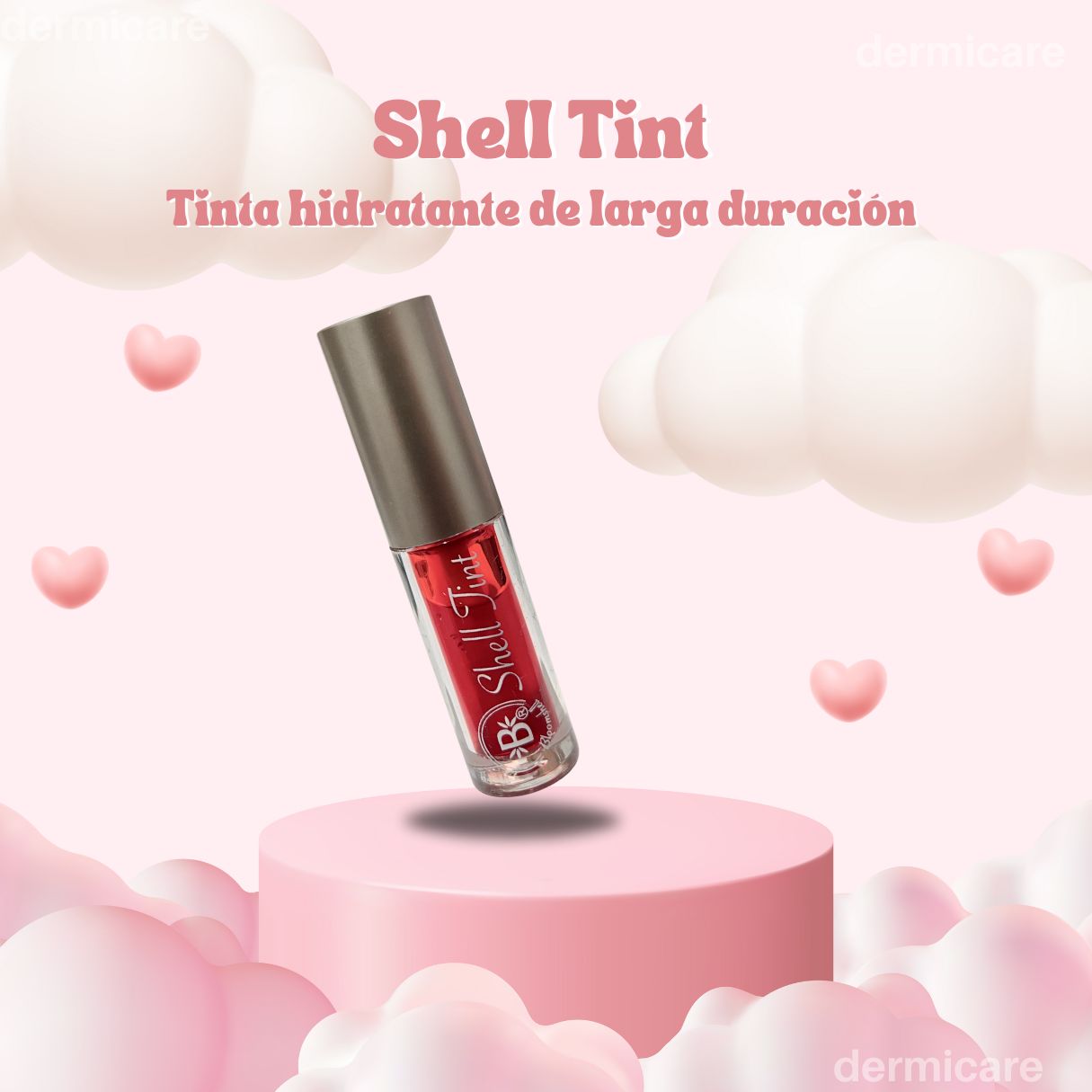 Brillos labiales Bloomshell en 6 tonos - Mini Lip Gloss Set x6