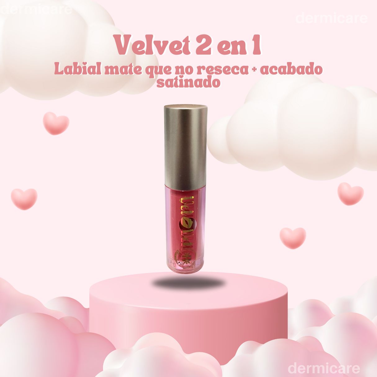 Brillos labiales Bloomshell en 6 tonos - Mini Lip Gloss Set x6