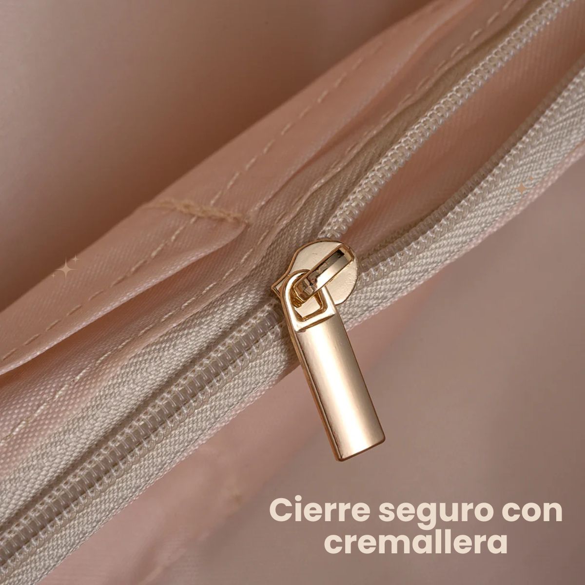 Cosmetiquera de Maquillaje Triangular de Atenea - Estuche organizador de maquillaje