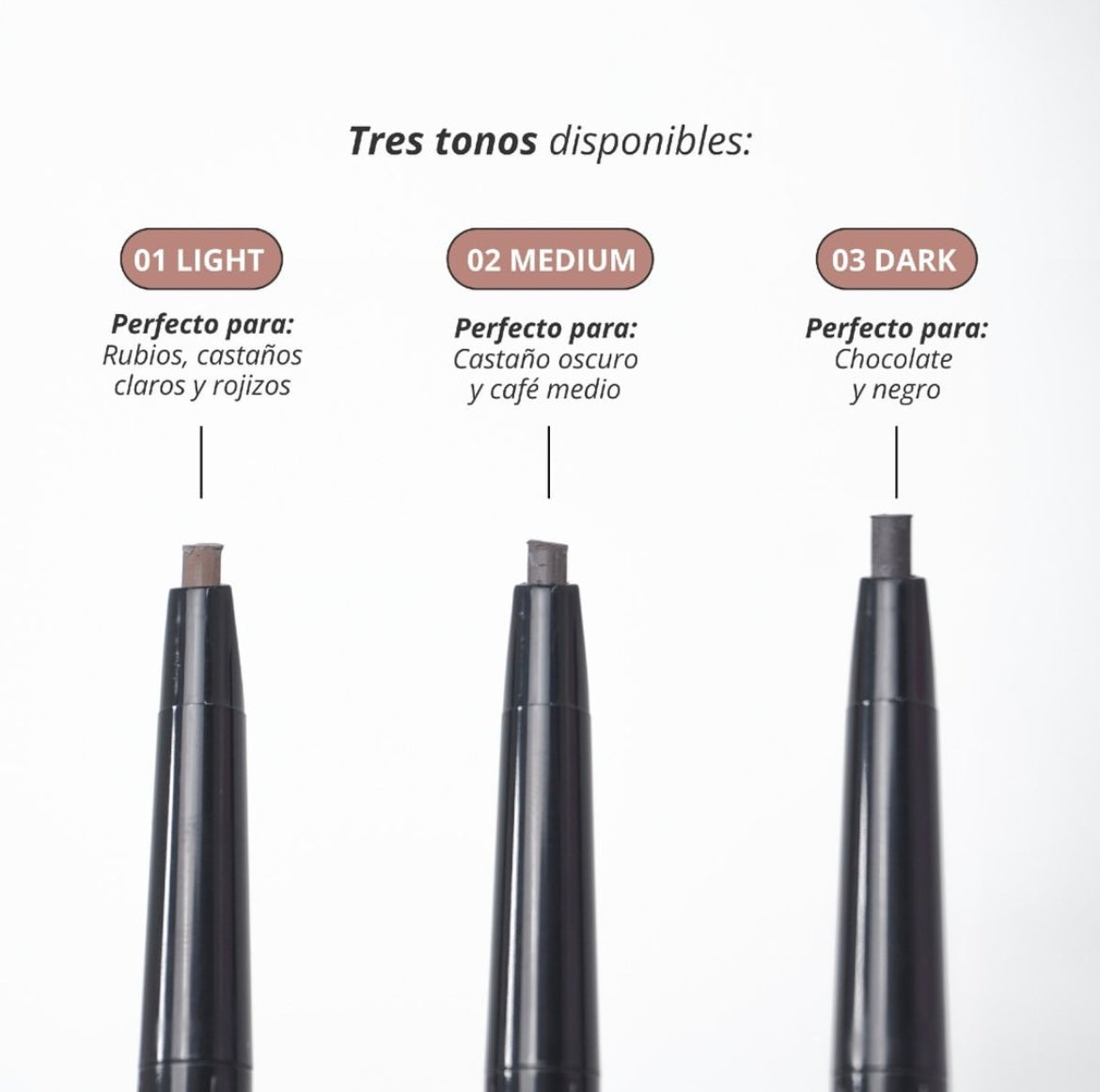 Lápiz de cejas doble punta - Anik