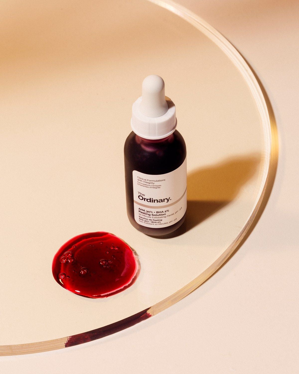 Peeling solution aha bha The Ordinary exfoliante facial para manchas y poros