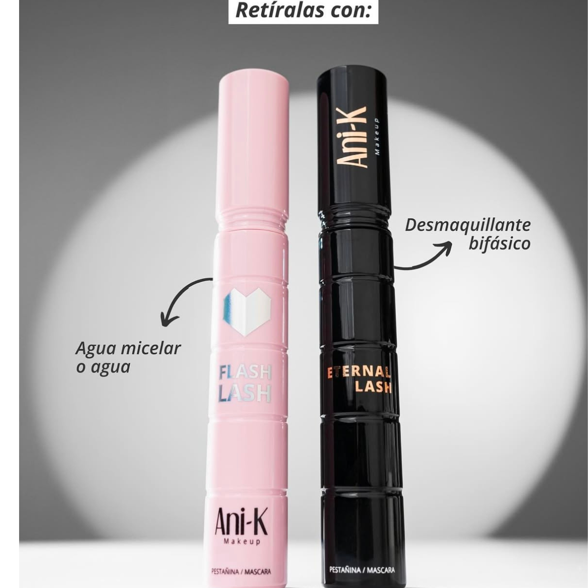 Pestañina a prueba de agua negro intenso - tratamiento para pestañas