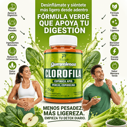 Beneficios de la clorofila en gomitas FitoVit