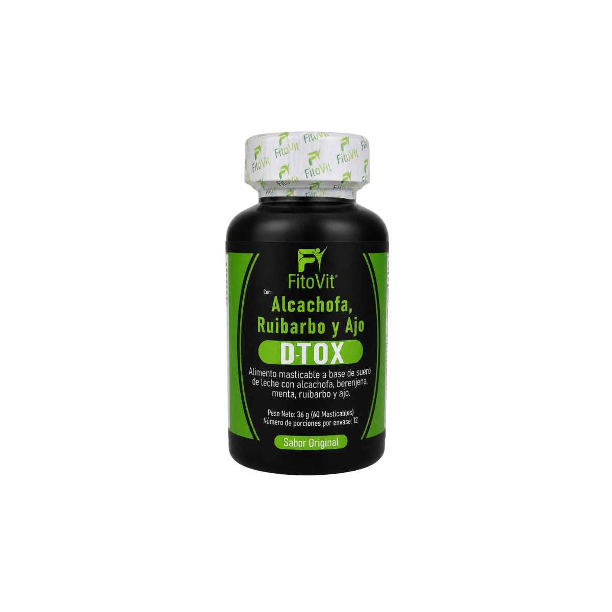 D-Tox x60 Cápsulas FitoVit: Depurativo Natural  Hígado · Riñón · Digestión