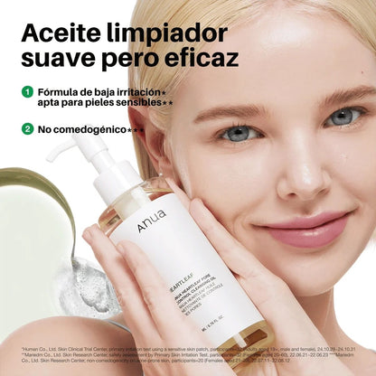 Aceite limpiador Heartleaf para el control de poros