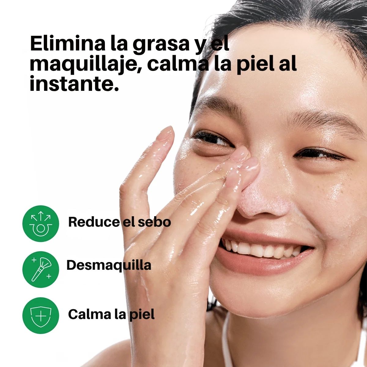 Aceite limpiador Heartleaf para el control de poros