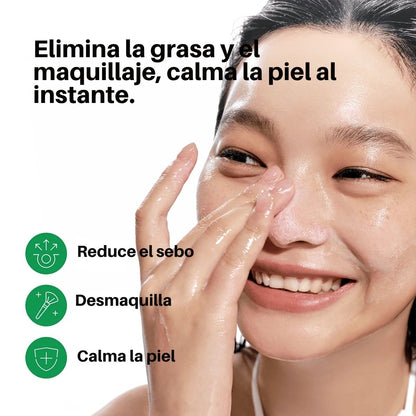 Aceite limpiador Heartleaf para el control de poros