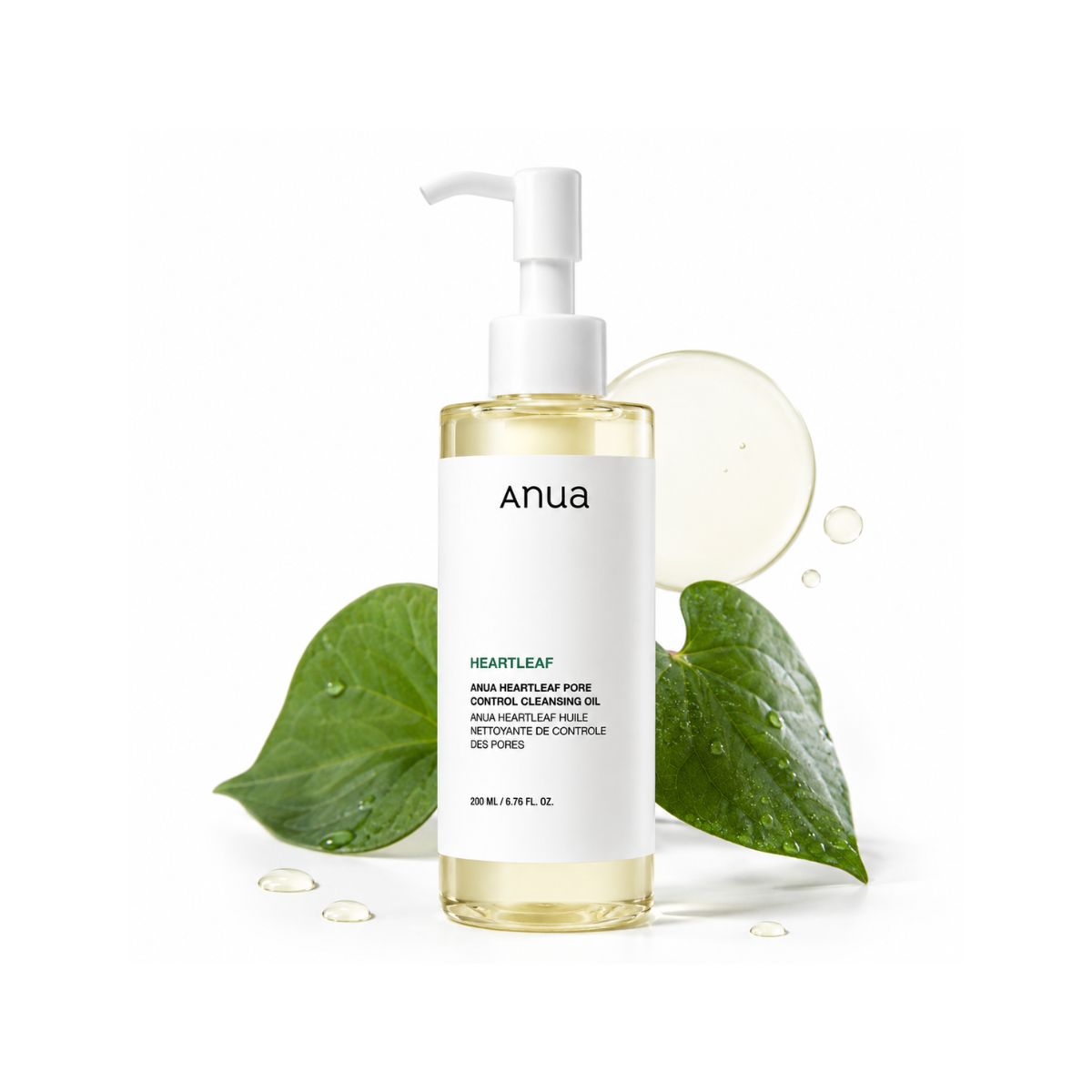 Aceite limpiador Heartleaf para el control de poros