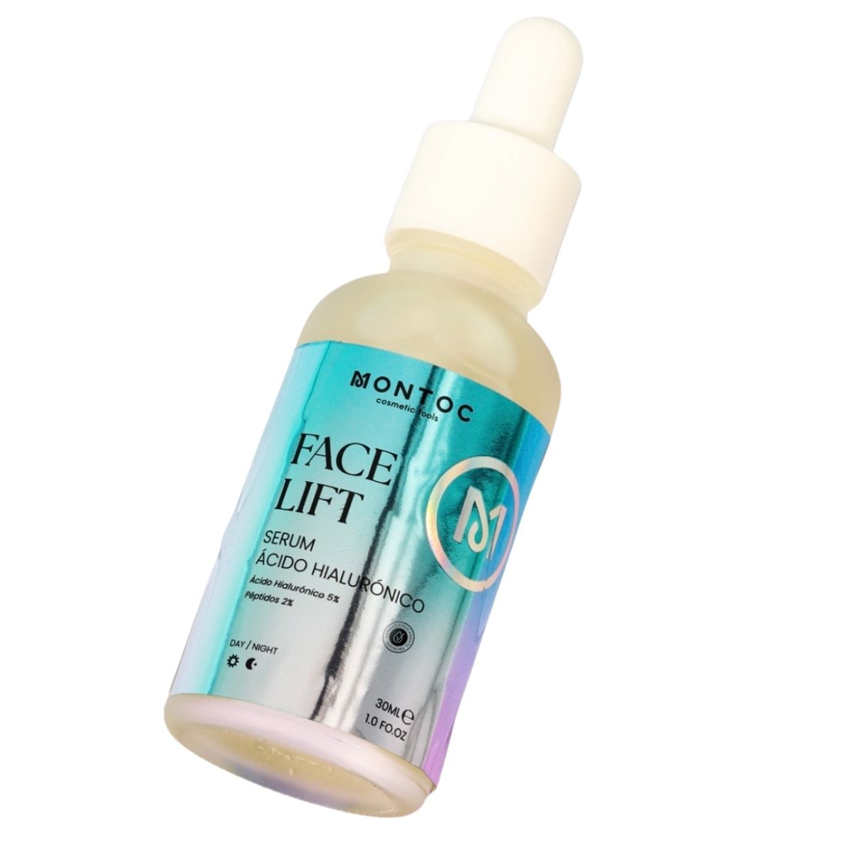 Sérum de Ácido Hialurónico con péptidos, menta y pepino para hidratación y firmeza