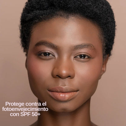 BB Cream CC Cream Sunsoon Montoc SPF 50+ con pigmento adaptativo, producto multifunción protección y cobertura.
