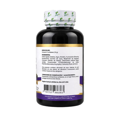 Bisglicinato de Magnesio 600 mg • 100 Softgels Vainilla • FitoVit •