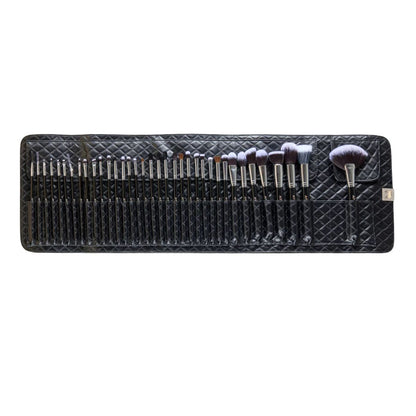 Kit profesional de 36 brochas de maquillaje Black Pro Atenea