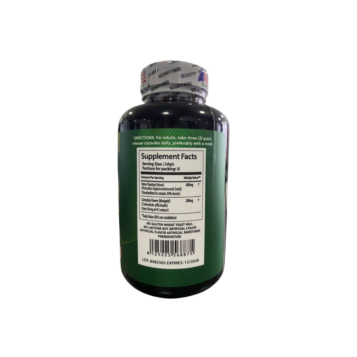 Castaño de Indias 600 mg x100 Softgels con Caléndula - Envío Gratis