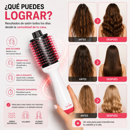 Cepillo Secador Glamour Ion Gamma