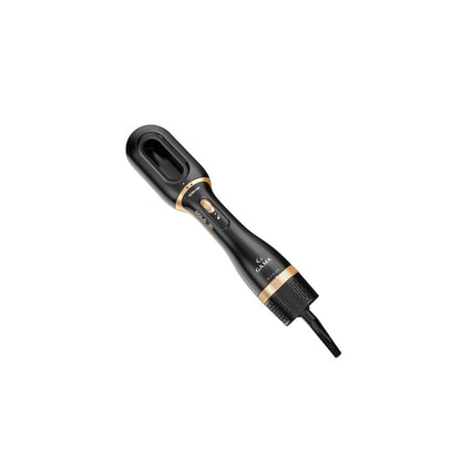 Cepillo secador Gamma Multistyler Gold Ion ionico brillo cabello liso ondas salon