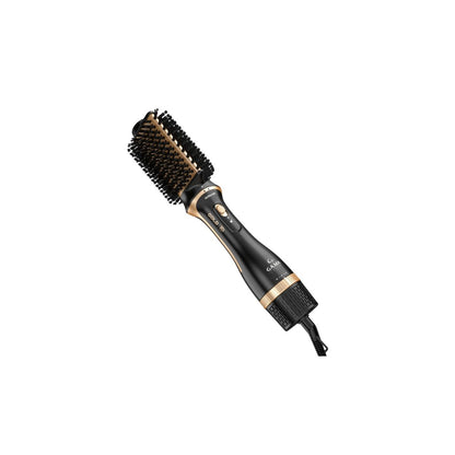 Cepillo secador Gamma Multistyler Gold Ion ionico brillo cabello liso ondas salon