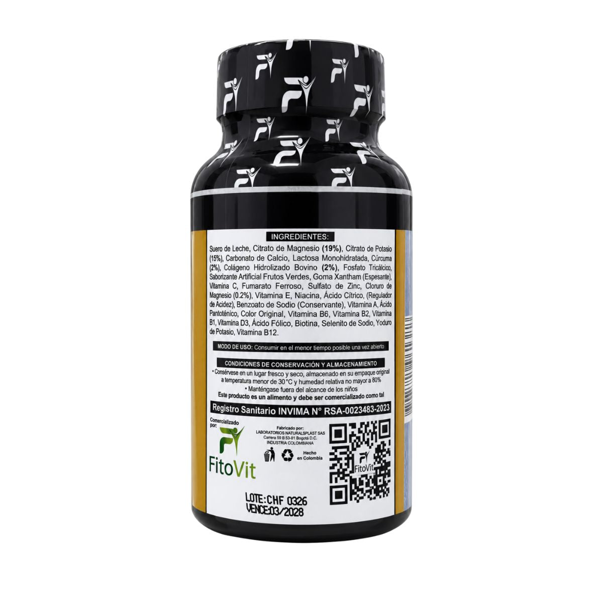 Citratos x60 FitoVit | Magnesio Calcio Potasio Citrato Biodisponible