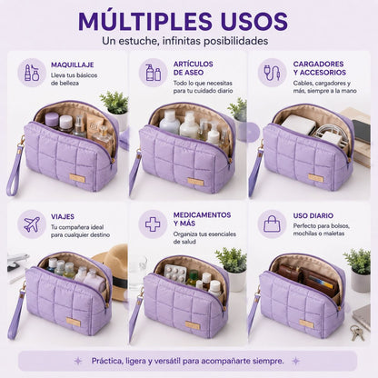 Cosmetiquera Lilo Anik estuche maquillaje viaje organizado