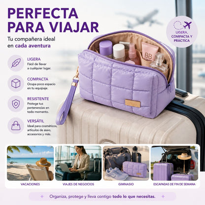 Cosmetiquera Lilo Anik estuche maquillaje viaje organizado