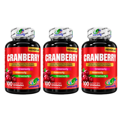 Cranberry Greensofg 1000 mg x100 Cápsulas Blandas · Arándano Rojo