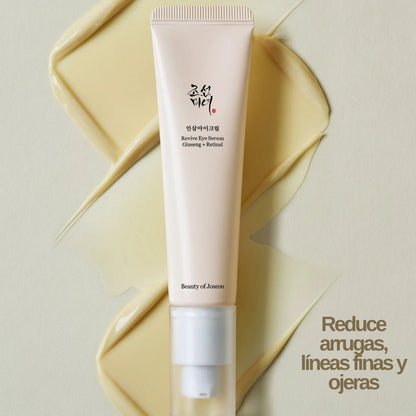 Beauty Of Joseon Revive con Ginseng y Retinal para contorno de ojos.
