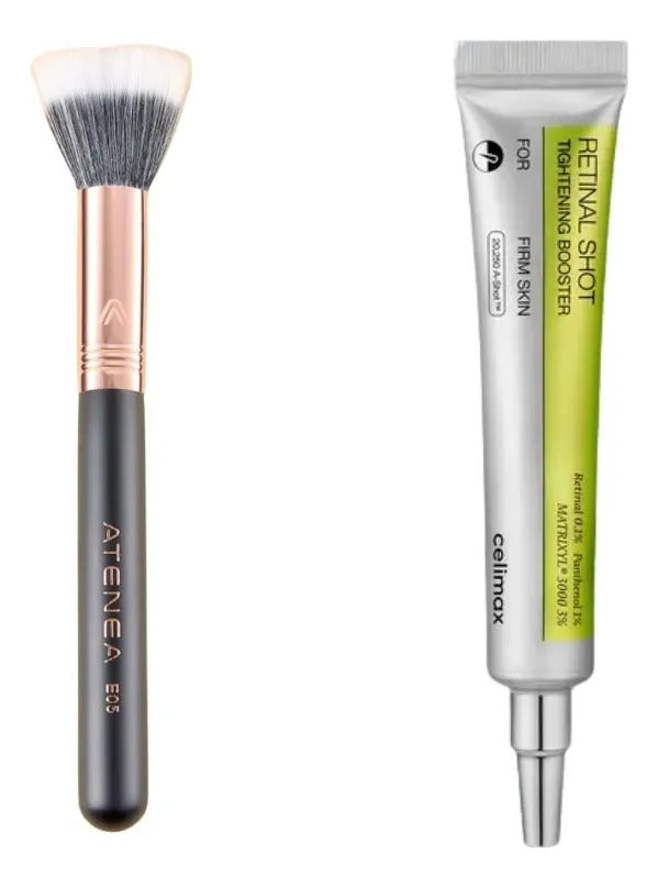 Celimax Retinal Shot Antiedad Brocha Maquillaje Para Base