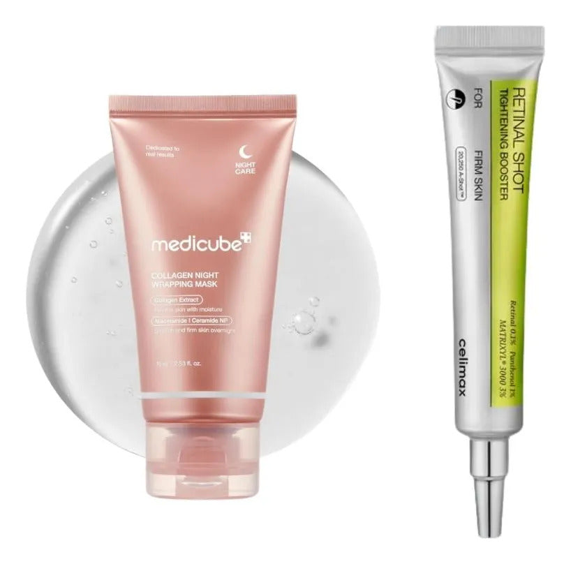 Celimax Retinal Shot Antiedad Mascarilla De Colágeno